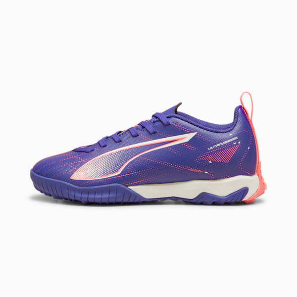 キッズ ウルトラ 5 プレイ TT + ミッド サッカー トレーニングシューズ 20-24.5cm, Lapis Lazuli-PUMA White-Sunset Glow, extralarge-JPN