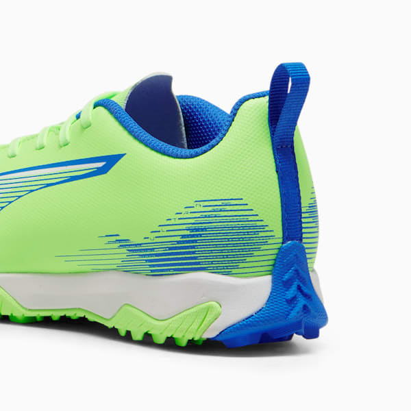 キッズ ウルトラ 5 プレイ TT + ミッド サッカー トレーニングシューズ 20-24.5cm, Fizzy Apple-PUMA White-Bluemazing, extralarge-JPN