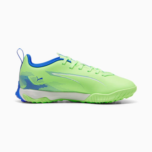 キッズ ウルトラ 5 プレイ TT + ミッド サッカー トレーニングシューズ 20-24.5cm, Fizzy Apple-PUMA White-Bluemazing, extralarge-JPN