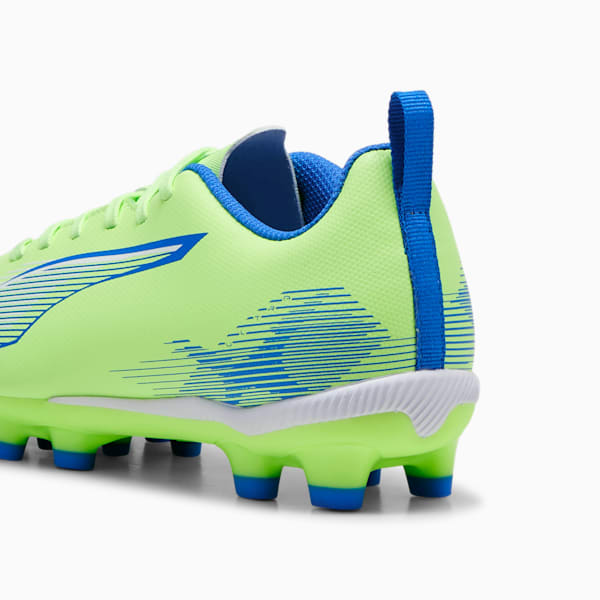 キッズ ウルトラ 5 プレイ HG + ミッド サッカースパイク 20-24.5cm, Fizzy Apple-PUMA White-Bluemazing, extralarge-JPN