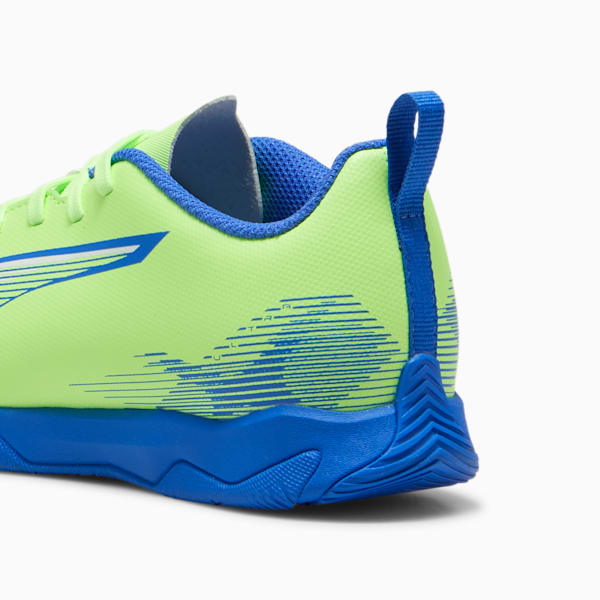 ULTRA 5 PLAY IT Youth Indoor Court Shoes, Fizzy Apple-PUMA White-Bluemazing, extralarge-IND