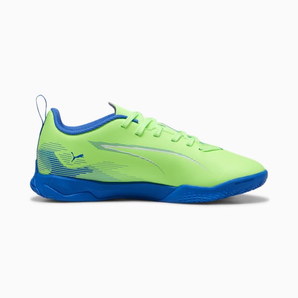 ULTRA 5 PLAY IT Youth Indoor Court Shoes, Fizzy Apple-PUMA White-Bluemazing, extralarge-IND
