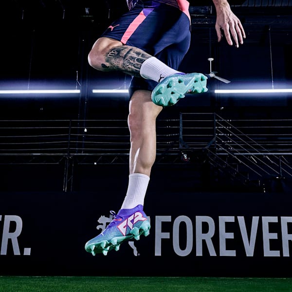 FUTURE 7 ULTIMATE FG/AG Unisex Football Boots, Bluemazing-PUMA White-Electric Peppermint, extralarge-IND