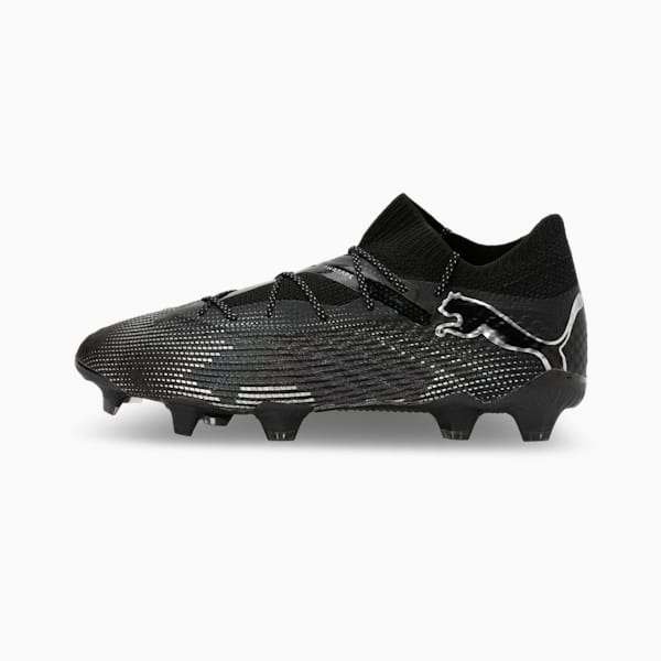 FUTURE 7 ULTIMATE FG/AG Football Boots, PUMA Black-Puma Silver, extralarge-IND