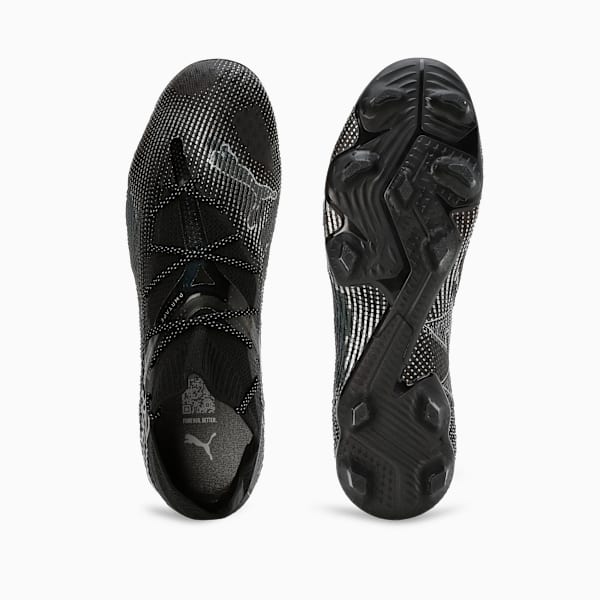 FUTURE 7 ULTIMATE FG/AG Unisex Football Boots, PUMA Black-Puma Silver, extralarge-IND
