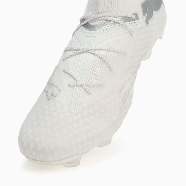 メンズ フューチャー 7 アルティメット FG/AG サッカースパイク, PUMA Silver-PUMA White, extralarge-JPN