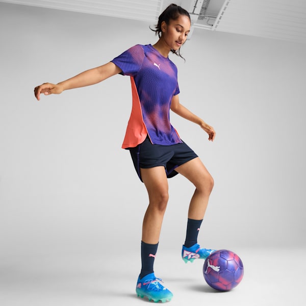Tacos de fútbol FUTURE 7 ULTIMATE FG/AG para mujer, Bluemazing-PUMA White-Electric Peppermint, extralarge