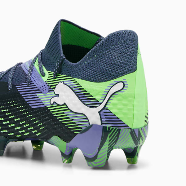 FUTURE 7 ULTIMATE Firm Ground/Artificial Ground Women's Soccer Cleats, Gray Skies-PUMA White-Fizzy Apple, extralarge