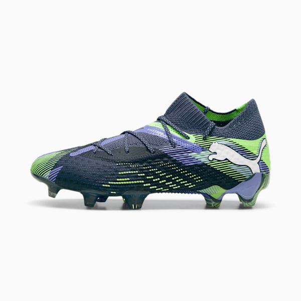 FUTURE 7 ULTIMATE Firm Ground/Artificial Ground Women's Soccer Cleats, Gray Skies-PUMA White-Fizzy Apple, extralarge