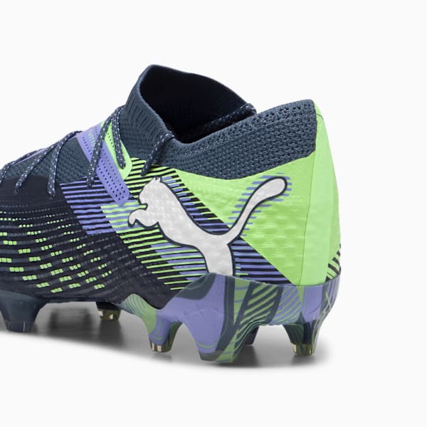 FUTURE 7 ULTIMATE Low FG/AG Football Boots Unisex, Gray Skies-PUMA White-Fizzy Apple, extralarge-GBR