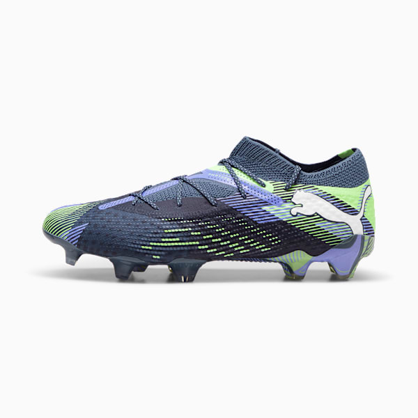 FUTURE 7 ULTIMATE Low FG/AG Football Boots Unisex, Gray Skies-PUMA White-Fizzy Apple, extralarge-GBR