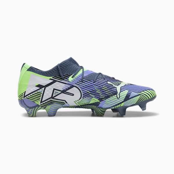FUTURE 7 ULTIMATE Low FG/AG Football Boots Unisex, Gray Skies-PUMA White-Fizzy Apple, extralarge-GBR