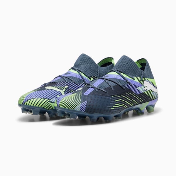 メンズ フューチャー 7 アルティメット HG サッカースパイク, Gray Skies-PUMA White-Fizzy Apple, extralarge-JPN