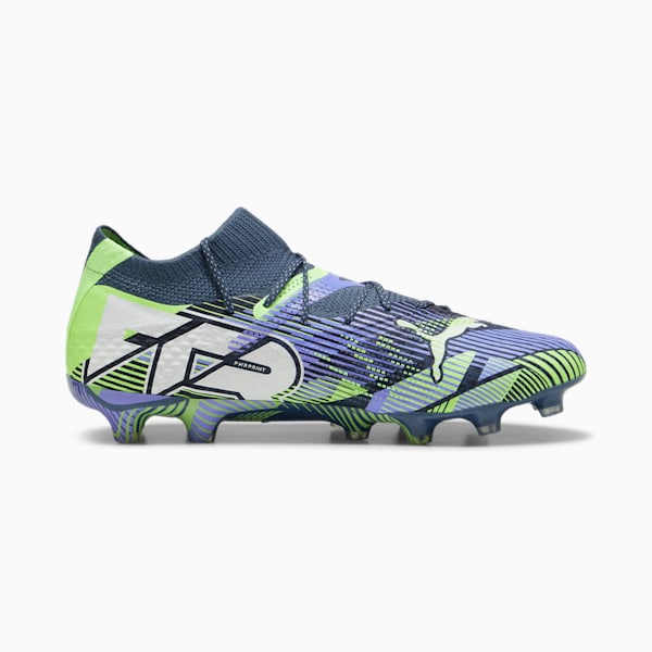 メンズ フューチャー 7 アルティメット HG サッカースパイク, Gray Skies-PUMA White-Fizzy Apple, extralarge-JPN