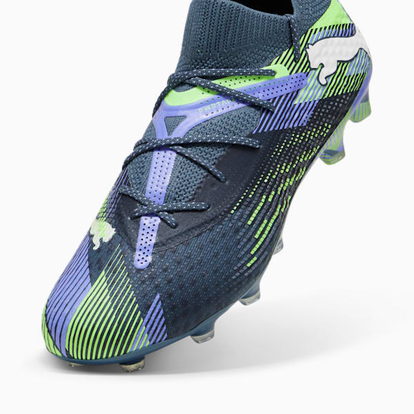 メンズ フューチャー 7 アルティメット HG サッカースパイク, Gray Skies-PUMA White-Fizzy Apple, extralarge-JPN