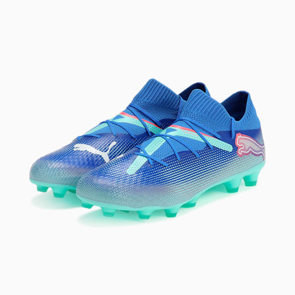 メンズ フューチャー 7 プロ HG サッカースパイク, Bluemazing-PUMA White-Electric Peppermint, extralarge-JPN