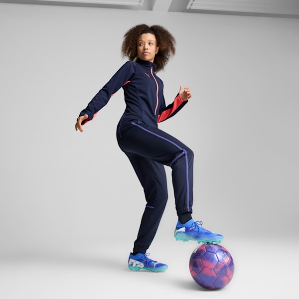 FUTURE 7 MATCH FG/AG Women's Football Boots, Bluemazing-PUMA White-Electric Peppermint, extralarge-IND