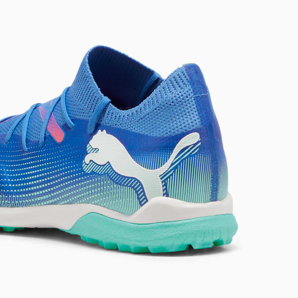 FUTURE 7 MATCH TT Unisex Football Boots, Bluemazing-PUMA White-Electric Peppermint, extralarge-IND
