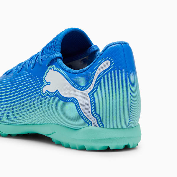 Tacos de fútbol FUTURE 7 PLAY TT, Hyperlink Blue-Mint-PUMA White, extralarge