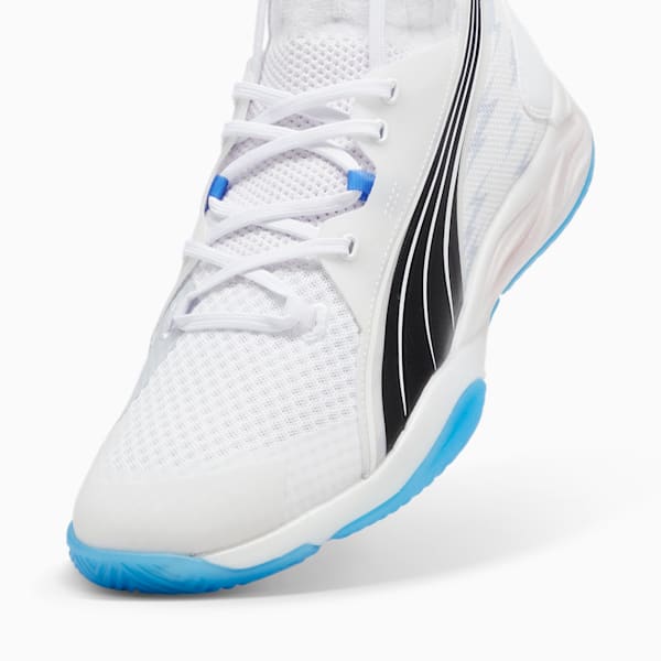 Eliminate NITRO™ SQD Court Shoes, PUMA White-Bluemazing-PUMA Black, extralarge