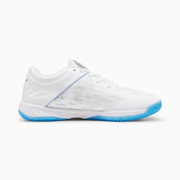 Accelerate Turbo Men's Indoor Shoes, PUMA White-Bluemazing, extralarge