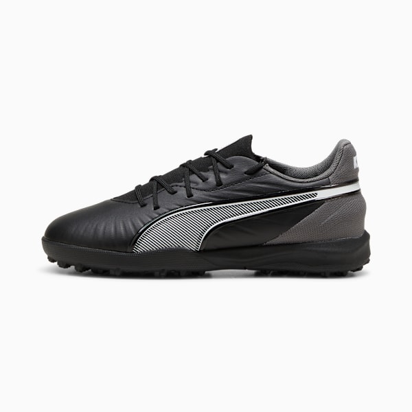 KING MATCH TT Football Boots Youth, PUMA Black-PUMA White-Cool Dark Gray, extralarge-GBR