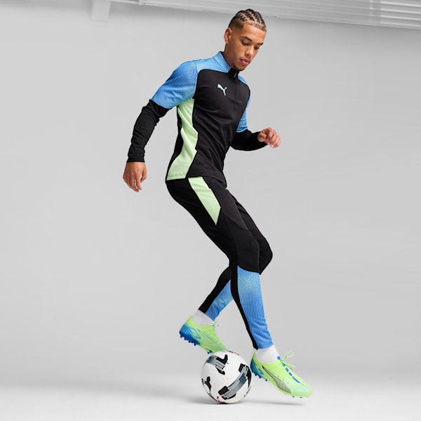 ULTRA 5 ULTIMATE MG Football Boots Unisex, Fizzy Apple-PUMA White-Bluemazing, extralarge-GBR