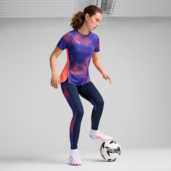 Tacos de fútbol ULTRA 5 ULTIMATE FG, PUMA White-Luminous Blue-Poison Pink-Fizzy Melon, extralarge