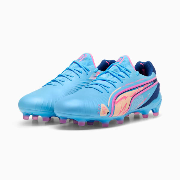 Zapatos de futbol puma king clasicos azules cheap