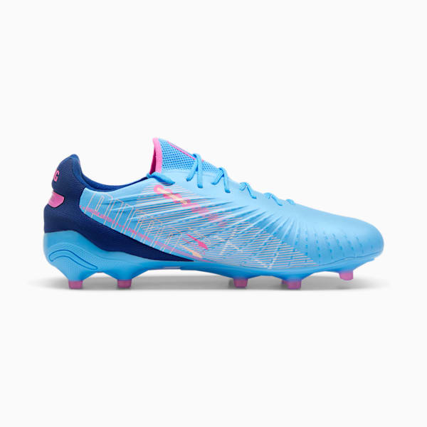 Botines de fútbol para hombre suelo firme/suelo artificial KING ULTIMATE VOLUME UP, Luminous Blue-Poison Pink-Blazing Blue, extralarge