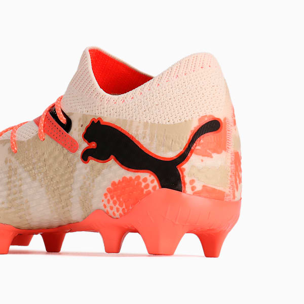 Tacos de fútbol FUTURE 7 ULTIMATE Goalkeeper Firm Ground /Artifical Ground, Alpine Snow-PUMA Black-Toasted Almond-Neon Sun, extralarge