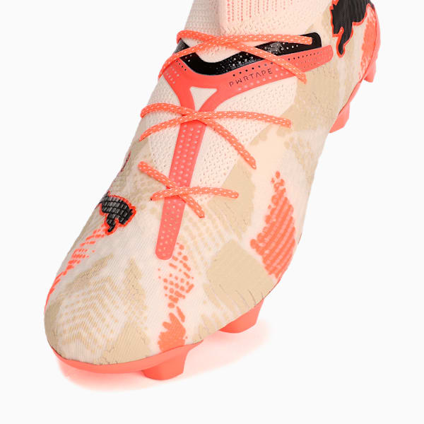 Tacos de fútbol FUTURE 7 ULTIMATE Goalkeeper Firm Ground /Artifical Ground, Alpine Snow-PUMA Black-Toasted Almond-Neon Sun, extralarge