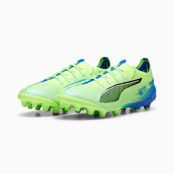 メンズ ウルトラ 5 アルティメット AG サッカースパイク, Fizzy Apple-PUMA White-Bluemazing, extralarge-JPN
