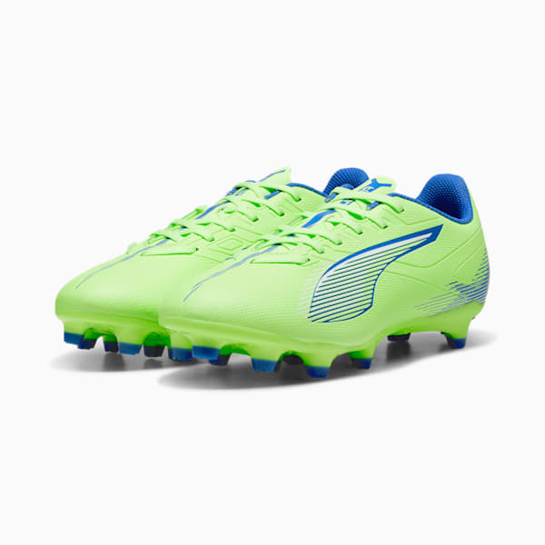 ULTRA 5 PLAY Firm Ground/Artificial Ground Women's Soccer Cleats, Fizzy Apple-PUMA White-Bluemazing, extralarge