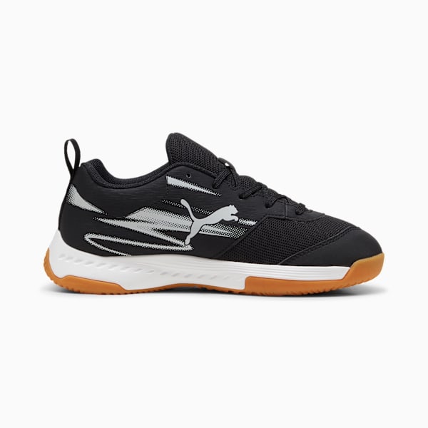 Varion II Youth Indoor Sports Shoes, PUMA Black-Cool Light Gray-Gum, extralarge-IND