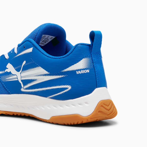 Varion II Youth Indoor Sports Shoes, PUMA Team Royal-PUMA White-Gum, extralarge-IND