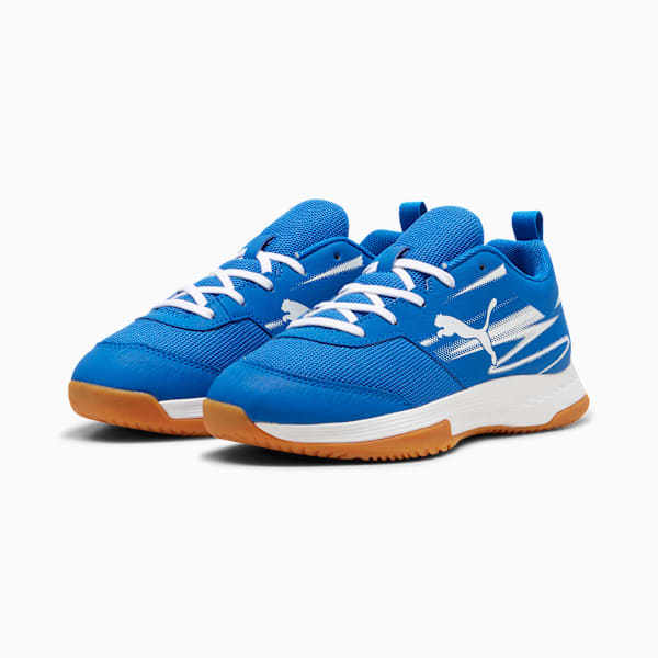 Varion II Youth Indoor Sports Shoes, PUMA Team Royal-PUMA White-Gum, extralarge-IND