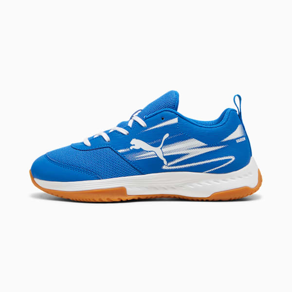 Varion II Youth Indoor Sports Shoes, PUMA Team Royal-PUMA White-Gum, extralarge-IND