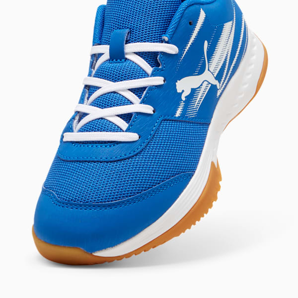 Varion II Youth Indoor Sports Shoes, PUMA Team Royal-PUMA White-Gum, extralarge-IND