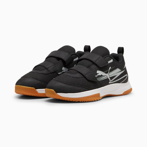 Varion II Indoor Sports Shoes Youth, PUMA Black-Cool Light Gray-Gum, extralarge