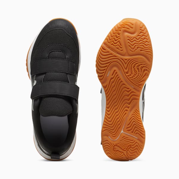 Varion II Indoor Sports Shoes Youth, PUMA Black-Cool Light Gray-Gum, extralarge