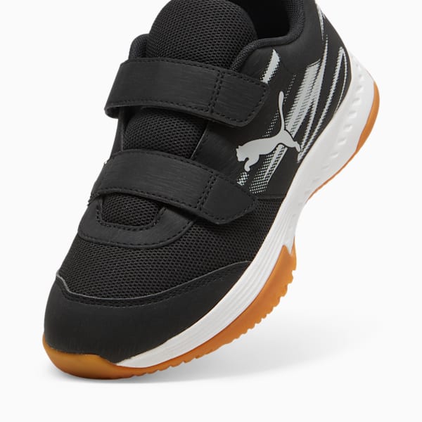 Varion II Indoor Sports Shoes Youth, PUMA Black-Cool Light Gray-Gum, extralarge