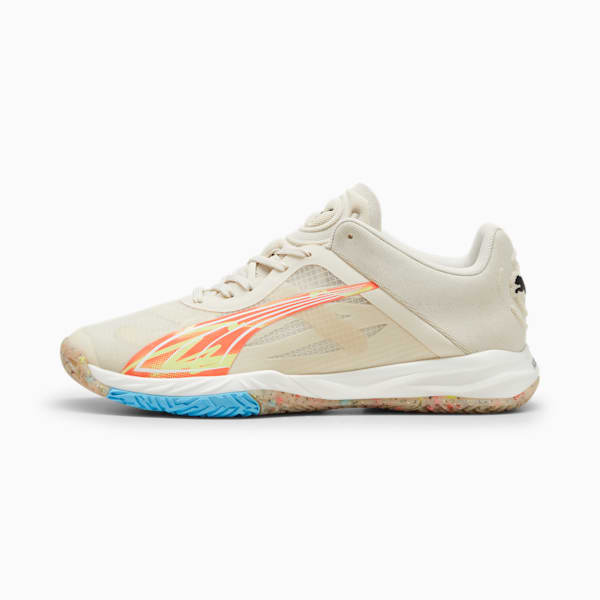 Tenis de cancha Accelerate NITRO™ SQD FOREVER.BETTER para hombre, Alpine Snow-Neon Sun, extralarge