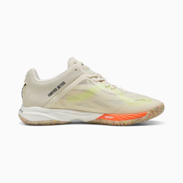 Tenis de cancha Accelerate NITRO™ SQD FOREVER.BETTER para hombre, Alpine Snow-Neon Sun, extralarge