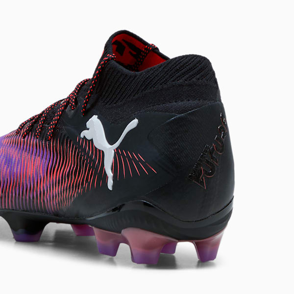 Tacos de fÃºtbol para suelo firme  FUTURE 8 ULTIMATE, PUMA Black-PUMA White-Glowing Red, extralarge
