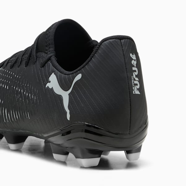 Tacos de fútbol FUTURE 8 PLAY FG/AG, PUMA Black-Cool Light Gray-Fluo Green, extralarge