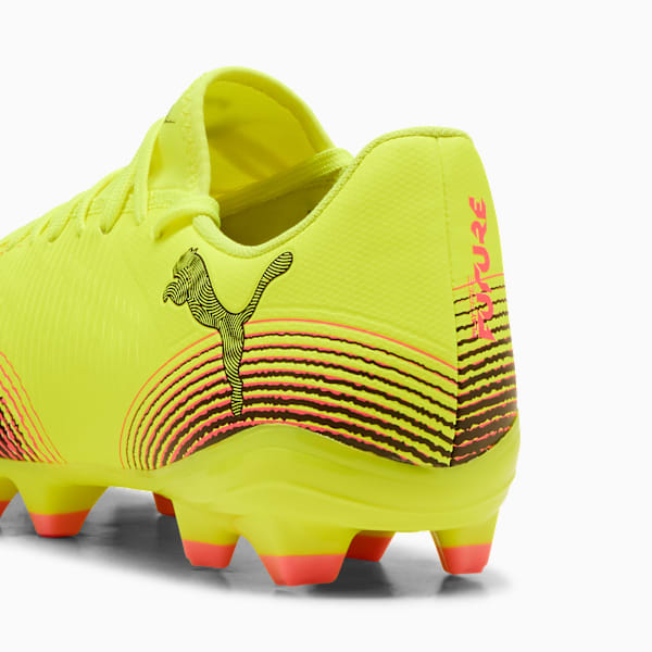 FUTURE 8 PLAY Firm Ground/Artifical Ground Men's Soccer Cleats, Yellow Alert-PUMA Black-Sun Struck, extralarge