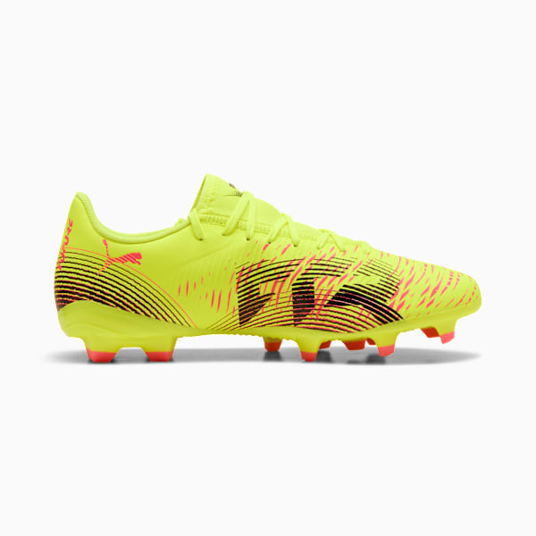 FUTURE 8 PLAY Firm Ground/Artifical Ground Men's Soccer Cleats, Yellow Alert-PUMA Black-Sun Struck, extralarge