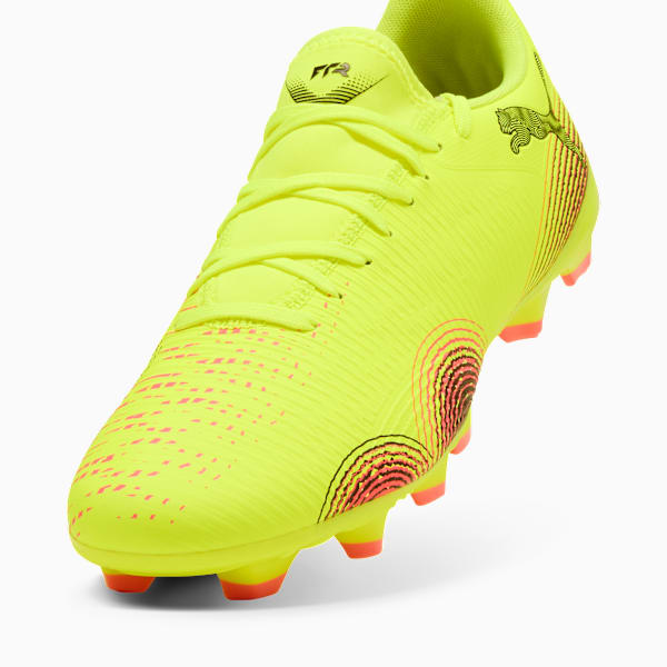 FUTURE 8 PLAY Firm Ground/Artifical Ground Men's Soccer Cleats, Yellow Alert-PUMA Black-Sun Struck, extralarge
