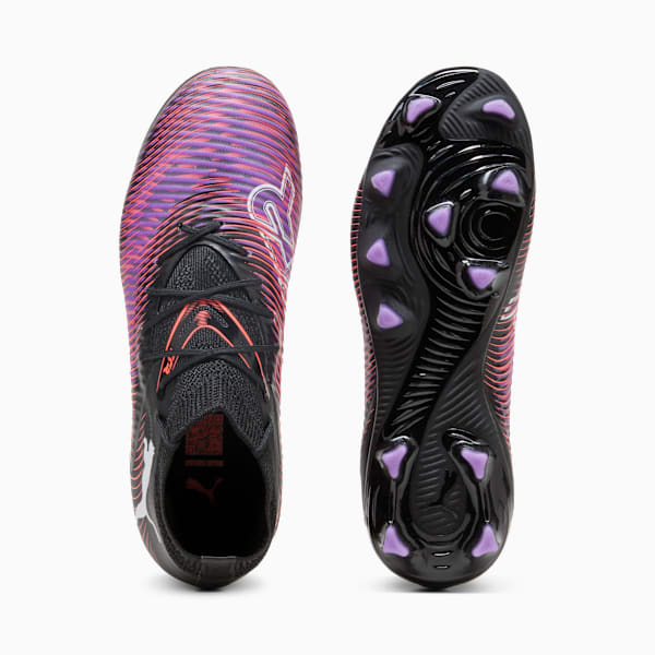 FUTURE 8 PRO FG/AG Football Boots Youth, PUMA Black-PUMA White-Glowing Red, extralarge